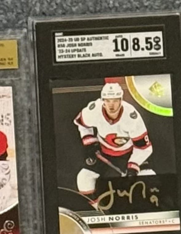2024-25 UD SP Authentic Josh Norris