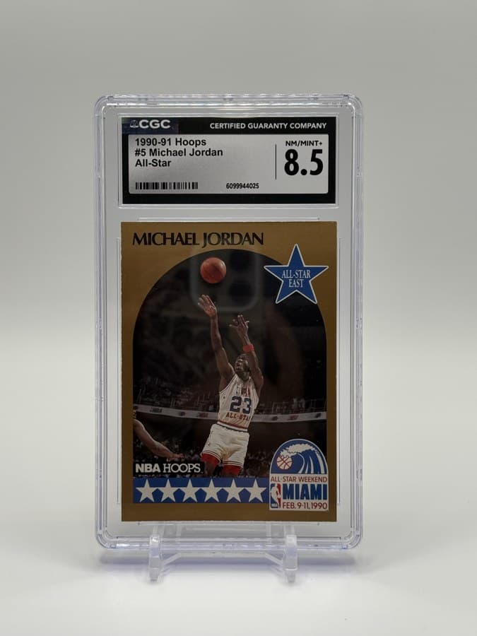 Michael Jordan — NBA Hoops All-Star — CGC 8.5