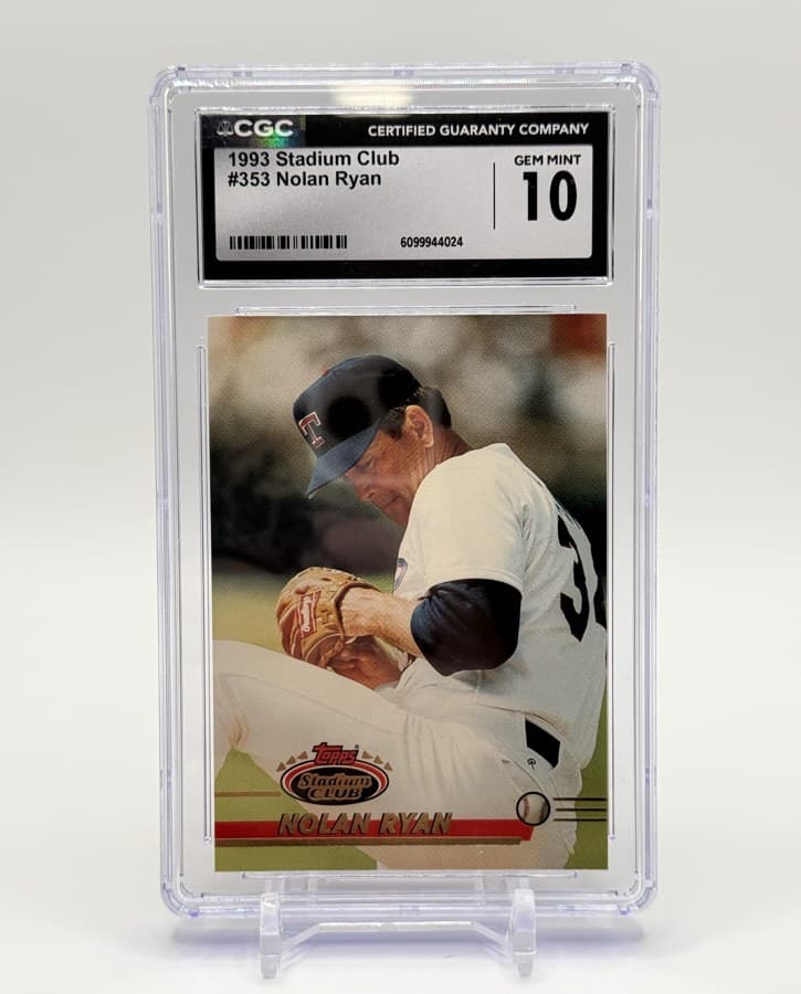 Nolan Ryan — Stadium Club — CGC 10