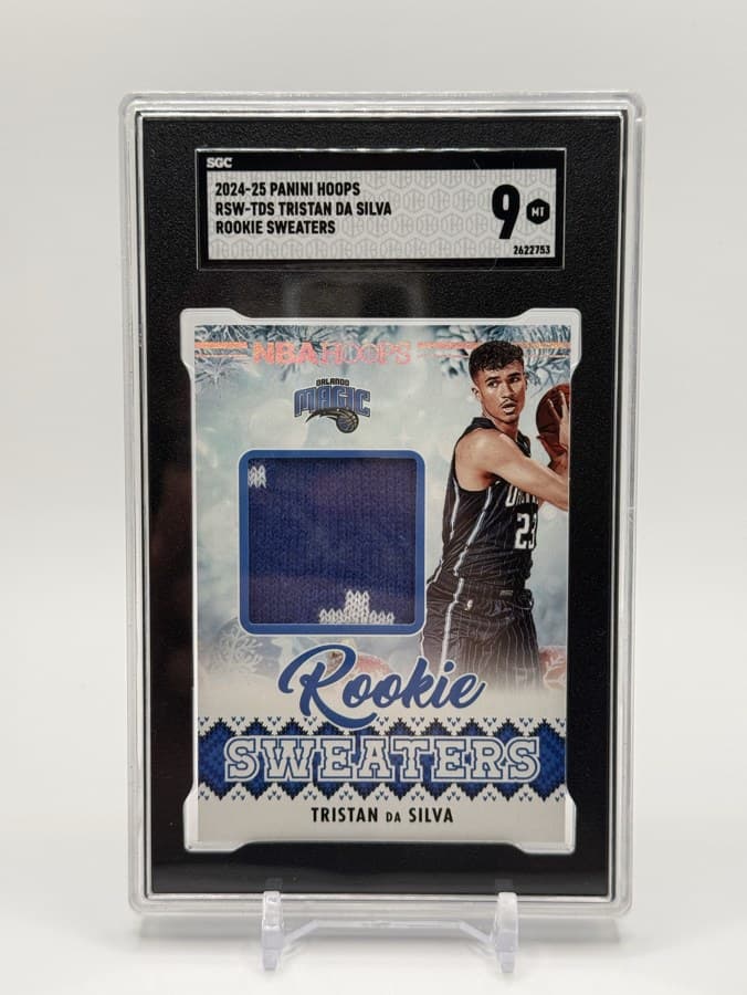 Tristan da Silva — Rookie Sweaters Relic — SGC 9