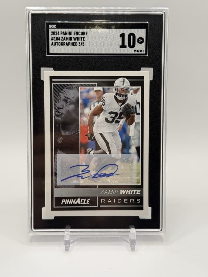 Zamir White — Encore Auto 3/5 — SGC 10