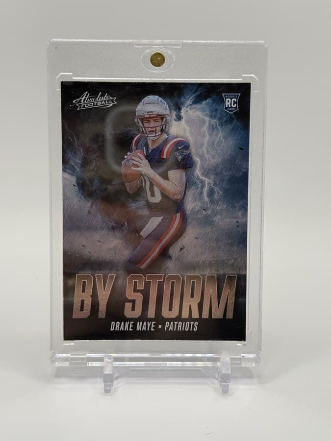 Drake Maye — By Storm (RC) — Graded