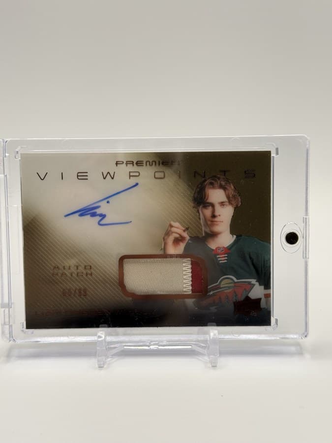 Premier Viewpoints Auto Patch /99 — Minnesota Wild — Graded