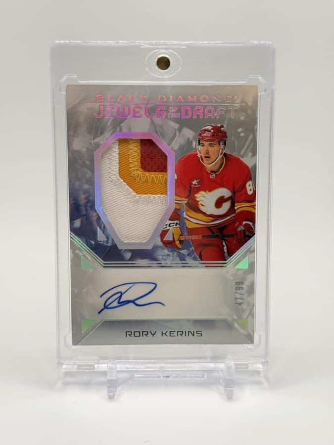 Rory Kerins — Jewels of the Draft Patch Auto /99 — Graded