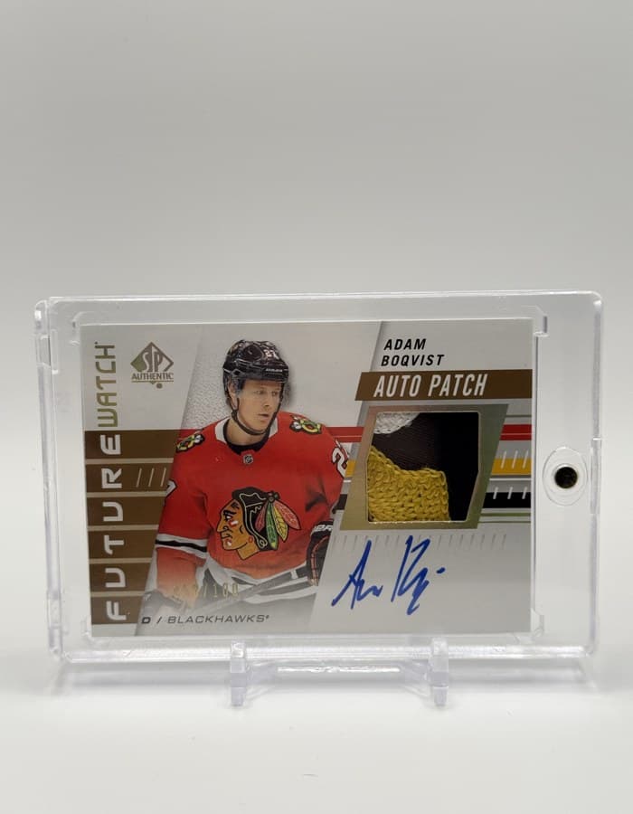 Adam Boqvist — Future Watch Auto Patch /100 — Graded