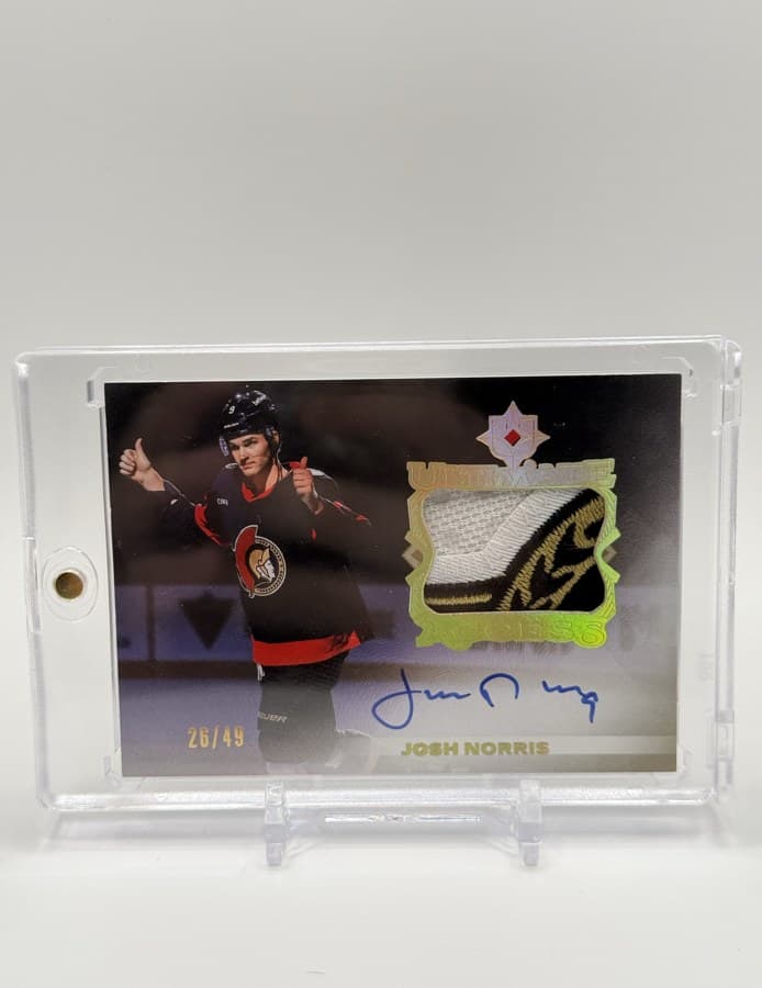 Josh Norris — Ultimate Access Patch Auto /49