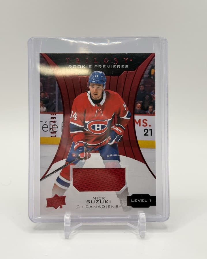 Nick Suzuki — Trilogy Rookie Premieres Jersey /499